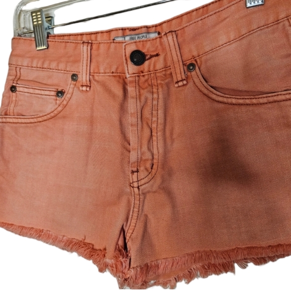 36. Free People Uptown Poppy Shorts - Picture 5 of 8